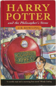 Philosopher's Stone Front Cover - First Edition
