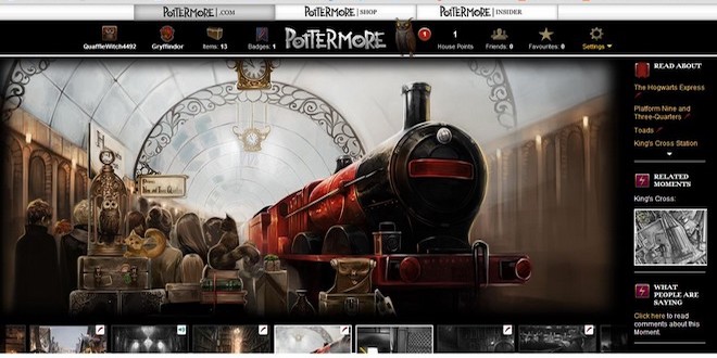 Pottermore  A Pottermore Journey