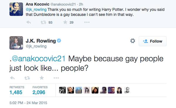 J.K. Rowling tweet