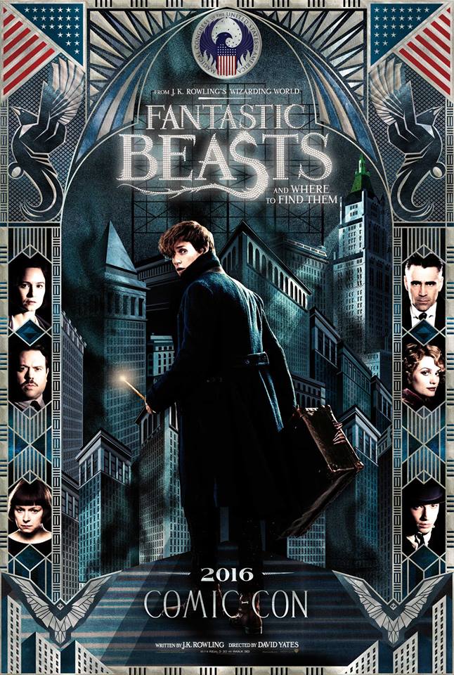 Fantastic Beasts new poster Comic-Con