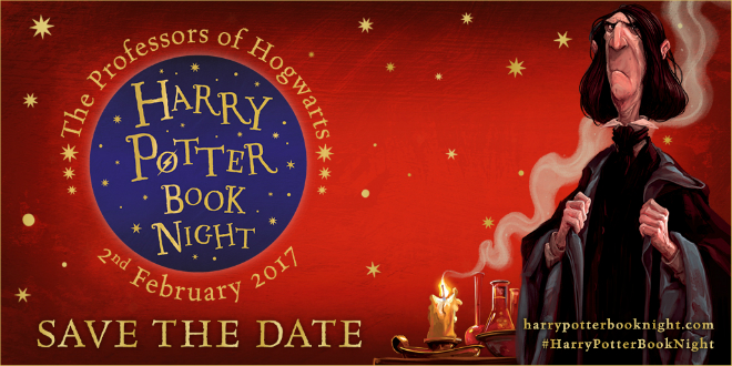 Harry Potter Book Night 3 Save the Date 2017