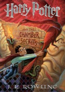 Harry Potter and the Chamber of Secrets Book Cover - US