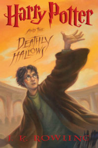 Harry Potter and the Deathly Hallows Book Cover - US