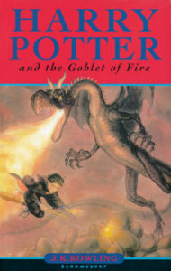 Harry Potter and the Goblet of Fire Book Cover - UK