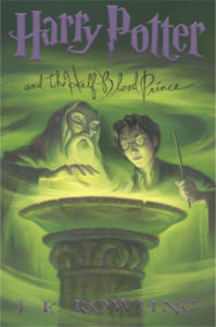 Harry Potter and the Half-Blood Prince Book Cover - US