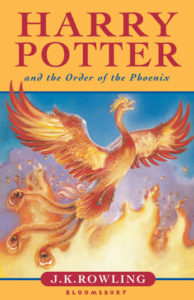 Harry Potter and the Order of the Phoenix Book Cover - UK