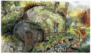 Jim Kay Chamber of Secrets - Hagrid's Hut
