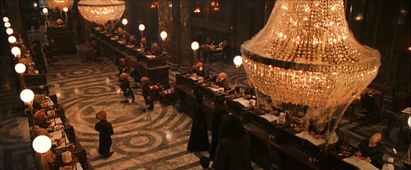 Gringotts interior