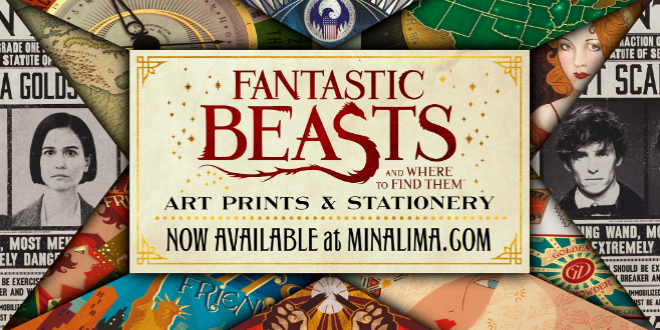 MinaLima Releases Fantastic Beasts Prints and Stationery Collection