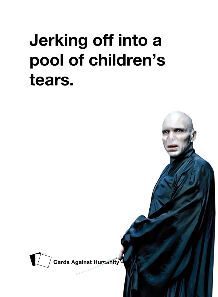 Voldemort Cards Against Humanity
