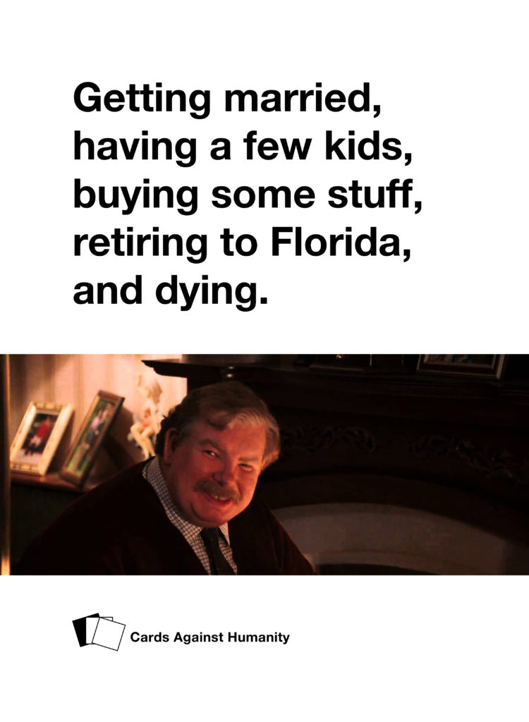 Vernon Dursley Cards Against Humanity