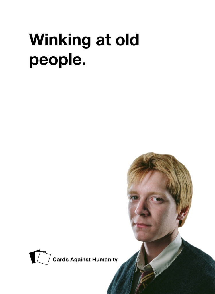 Fred Weasley Cards Against Humanity