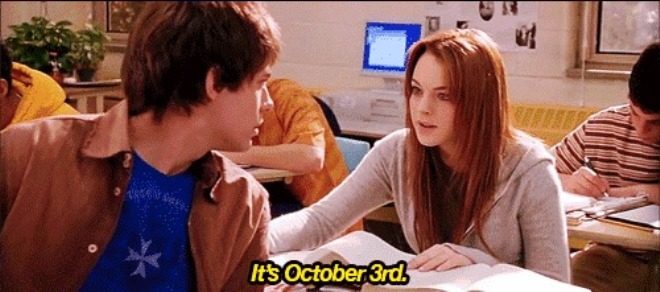 october 3rd