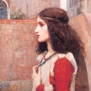 Painting of Juliet from Romeo and Juliet by William Shakespeare