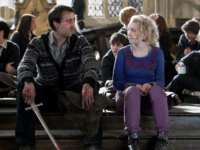 Neville Longbottom and Luna Lovegood