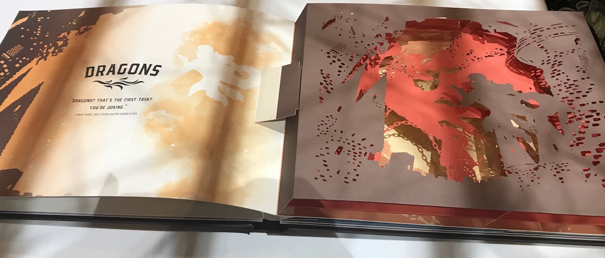 HARRY POTTER--CREATURES: A Paper Scene Book 