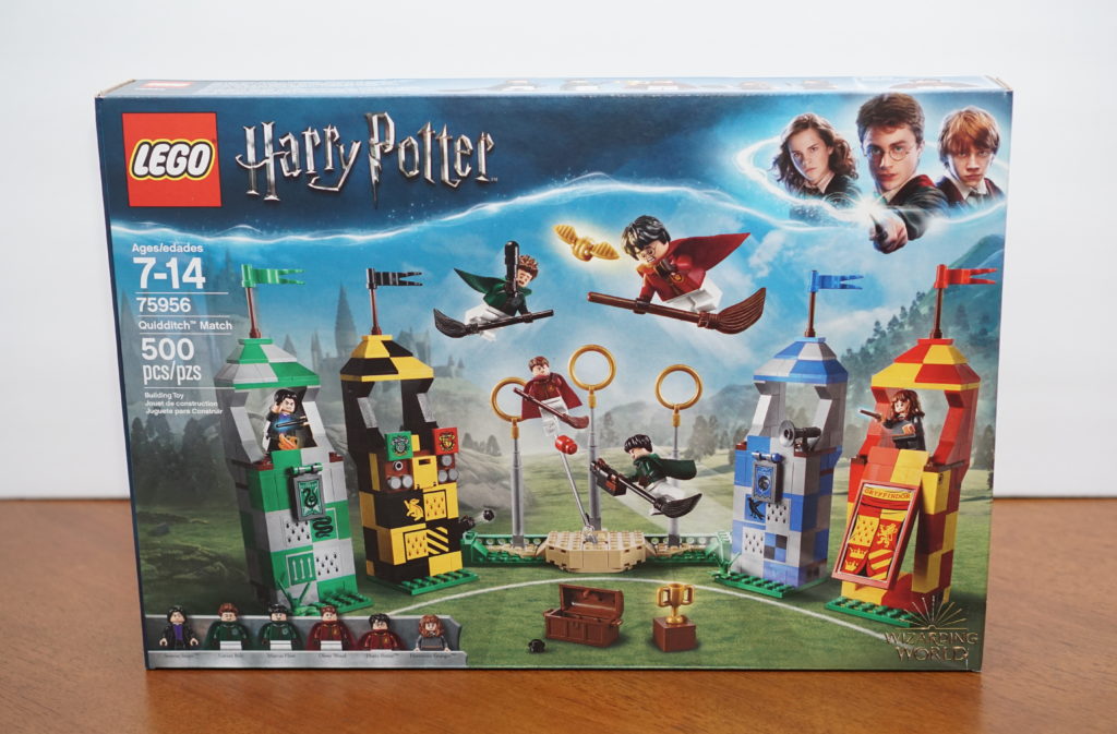 LEGO Harry Potter Quidditch box back
