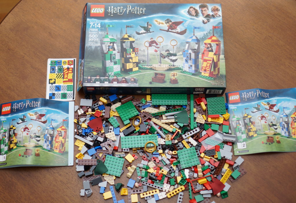 LEGO Harry Potter Quidditch pieces
