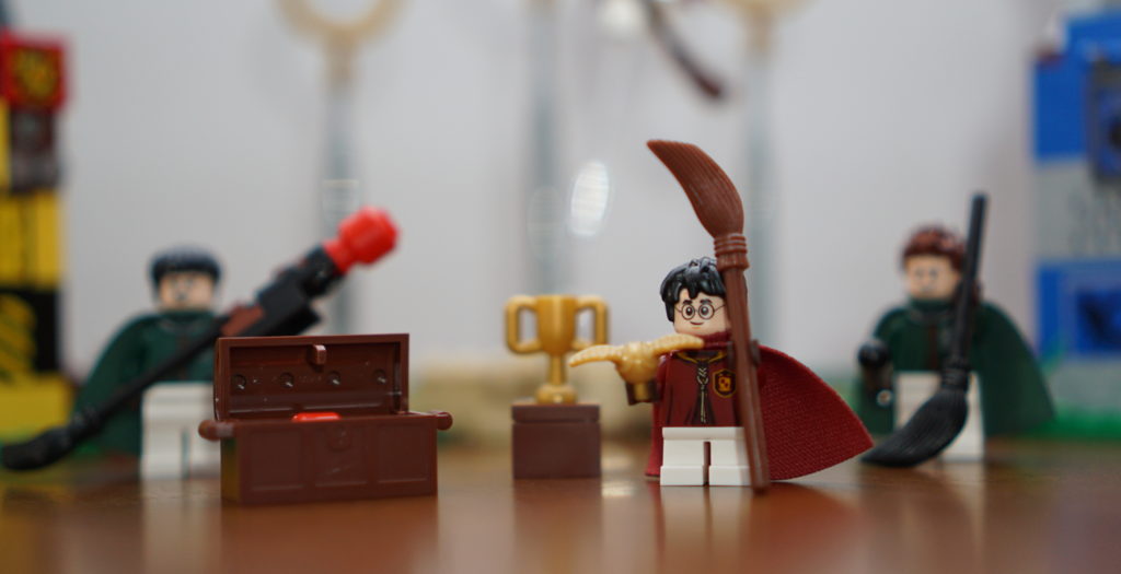LEGO Harry Potter Quidditch close up