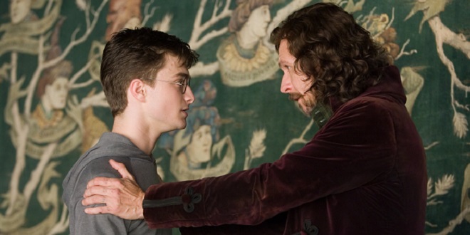 Sirius Black encourages Harry Potter