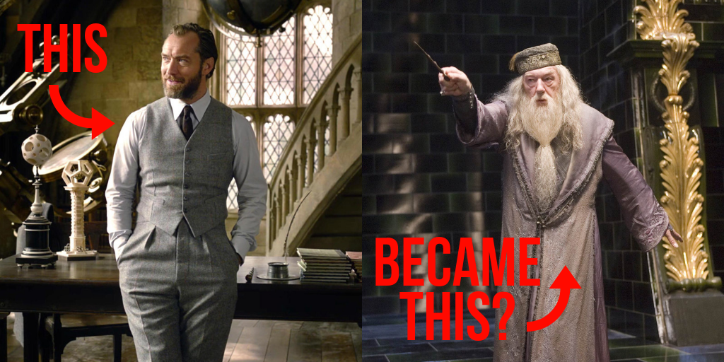 Jude law deals dumbledore