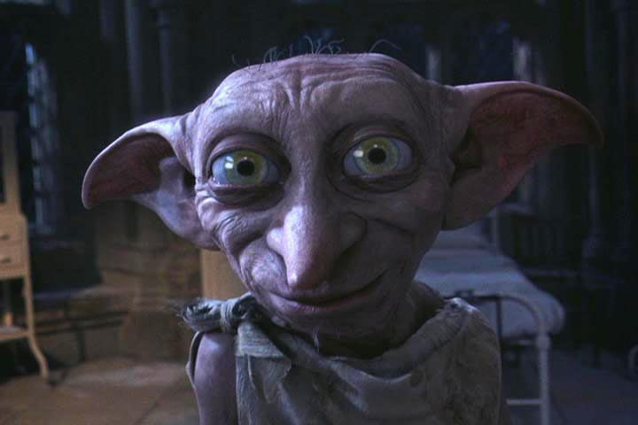 dobby harry potter smile