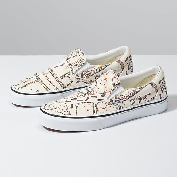 harry potter vans slip ons