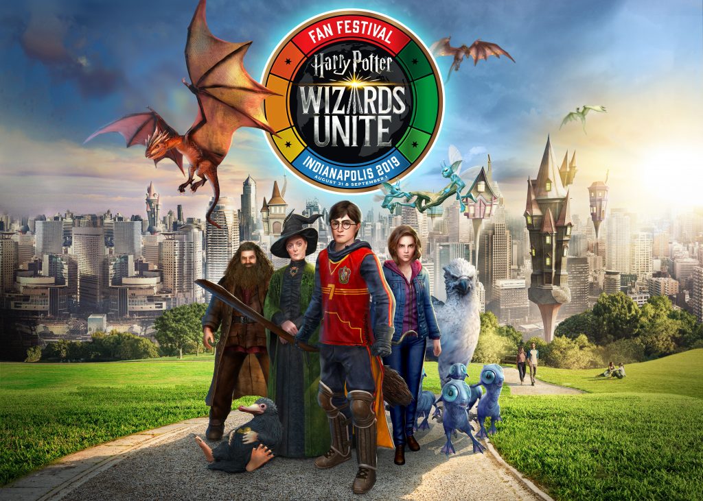 The "Harry Potter: Wizards Unite" Fan Festival kicks off August 31 in Indianapolis, Indiana.