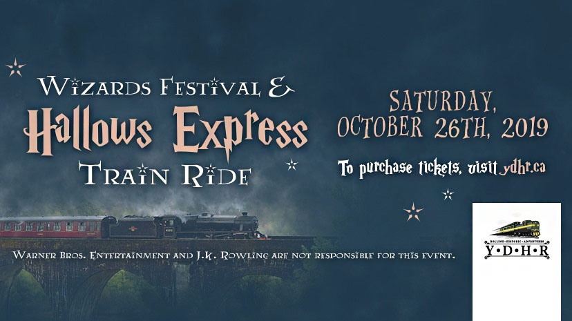 Fans can expect a magical day at the Wizard's Festival and Hallows Express Train Ride in Toronto, Canada. The event features a train ride to the festival grounds for VIP guests and more!