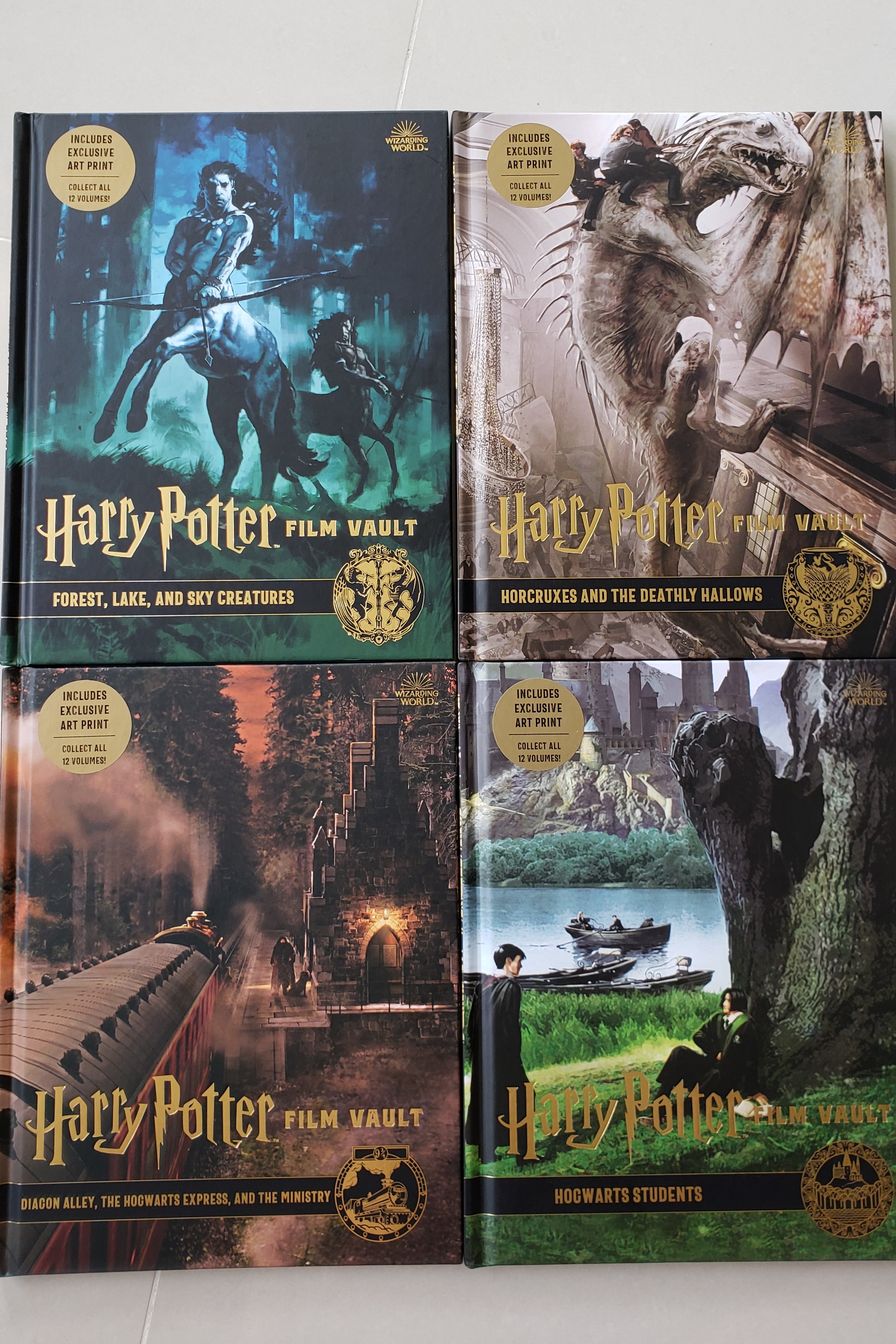 Harry Potter Boxed Set, 1-4, Paperback, First American Edition