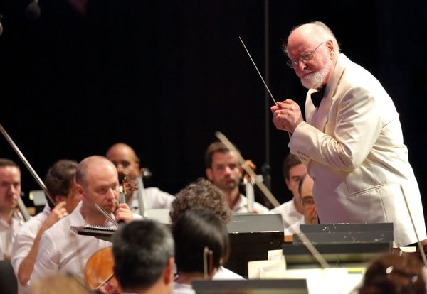 John Williams conducts the Boston Pops at Tanglewood.