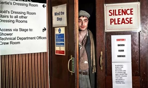 Daniel Radcliffe is seen in an image from Simon Annand's "The Half" photography exhibition.