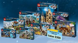 LEGO sets are featured as part of a contest prize from LEGO.