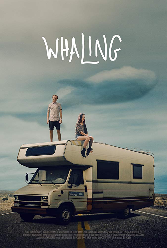 Pictured is a movie poster for Tom Felton's "Whaling".