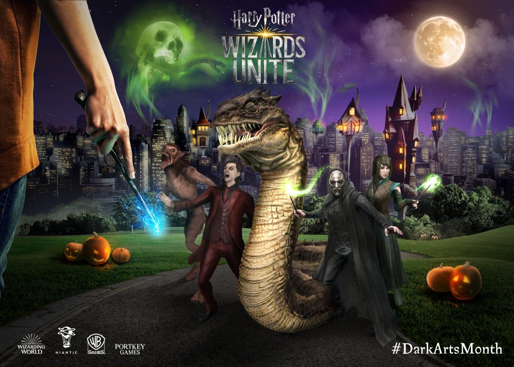 "Harry Potter: Wizards Unite" has several events planned for Dark Arts Month.