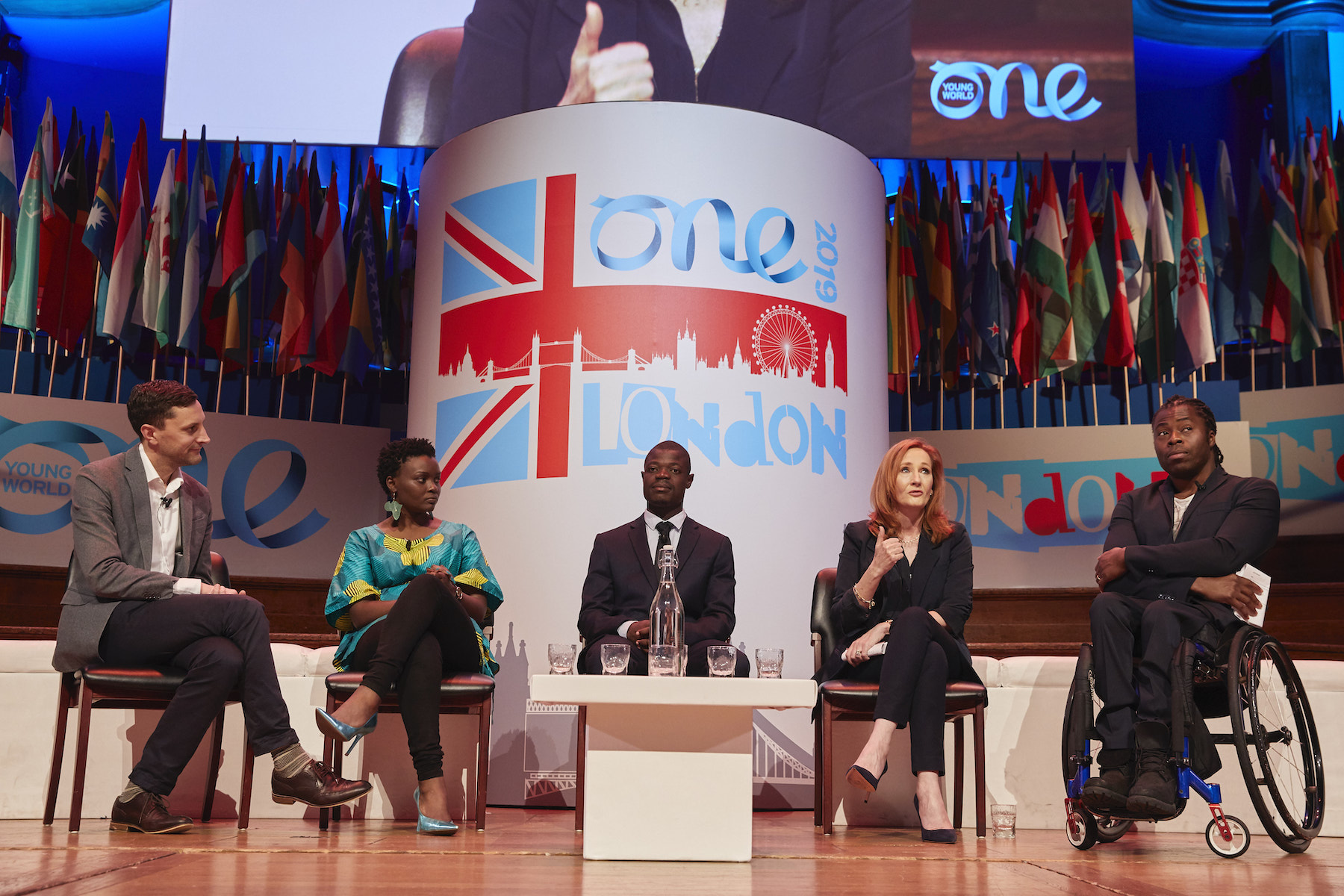 Rowling at One Young World Summit