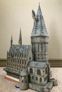 A miniature version of Hogwarts Castle.