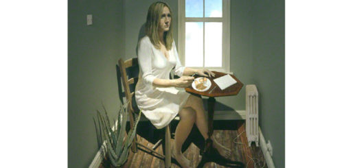 Portrait of J.K. Rowling painted by Stuart Pearson Wright in 2005.