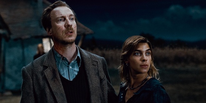 (L-r) DAVID THEWLIS as Remus Lupin and NATALIA TENA as Nymphadora Tonks in Warner Bros. Pictures’ fantasy adventure “HARRY POTTER AND THE DEATHLY HALLOWS – PART 1,” a Warner Bros. Pictures release