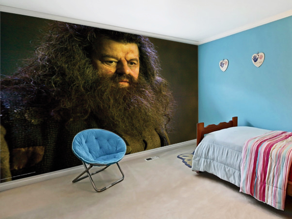 Hagrid mural