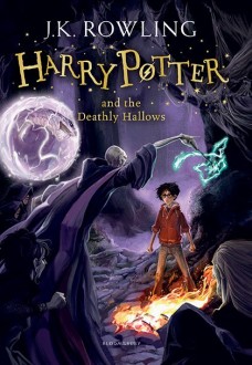 Book Cover of "Harry Potter and the Deathly Hallows" US edition