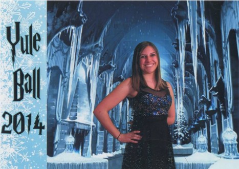 Yule Ball photo booth picture