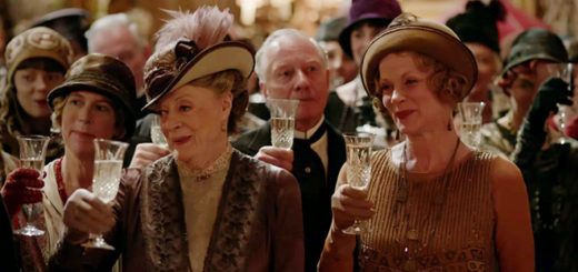 Maggie Smith in character on "Downton Abbey"