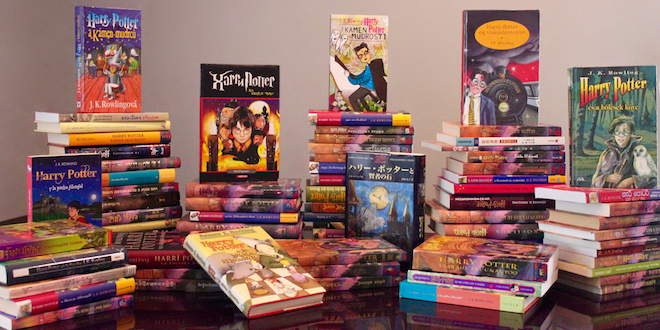 The Harry Potter Collection! All 89 translations of Philosopher's