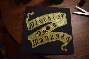 Final pattern for the diy Potter graduation cap