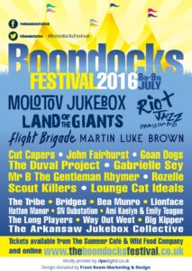 Boondocks festival poster 2016