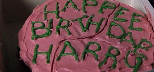 Harry Potter's birthday cake from Hagrid is shown in a featured image.
