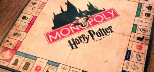 Harry Potter Monopoly board