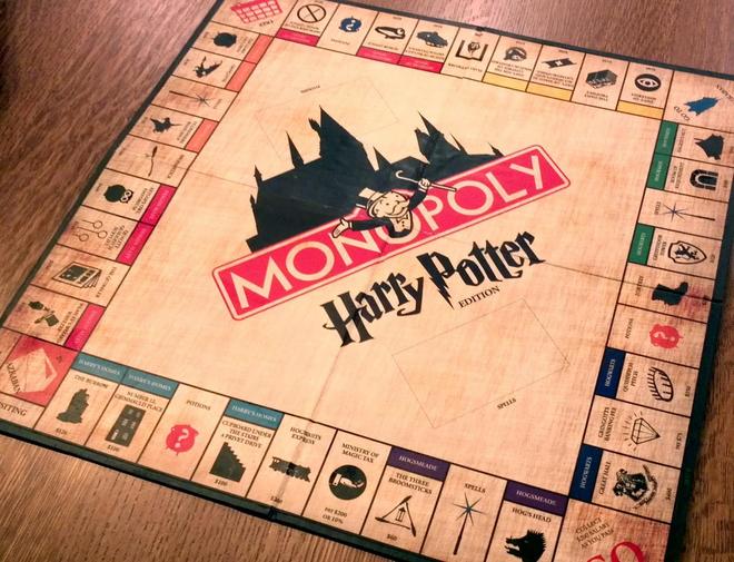 I created a Harry Potter Monopoly game that you can print out and