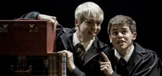 L-R Anthony Boyle (Scorpius Malfoy) and Sam Clemmett (Albus Potter) photo by Manuel Harlan, Harry Potter and the Cursed Child